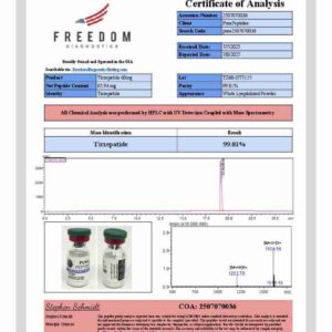TIRZ-60 108mg Research Peptide