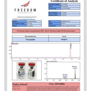 TIRZ-60 108mg Research Peptide