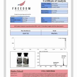 TIRZ-30 109mg Research Peptide