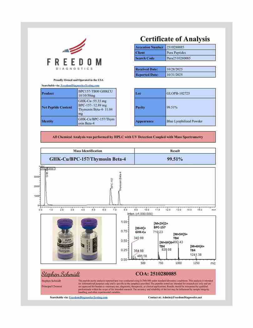 GLOW BLEND 147mg Research Peptide GLOW BLEND 147mg Research Peptide