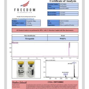 TIRZ-10 110mg Research Peptide