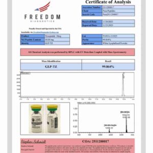 TIRZ-10 110mg Research Peptide